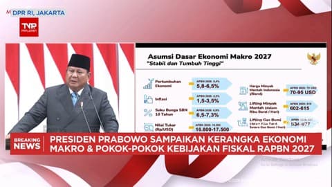Asumsi Makro Ekonomi RI 2027: Pertumbuhan Ekonomi Ditarget 5,8-6,5%